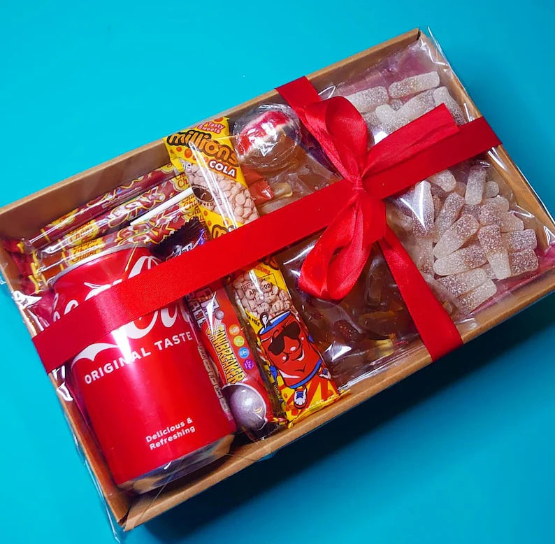 COCA COLA Gift HAMPER Sweet Shop Candy Bundle
