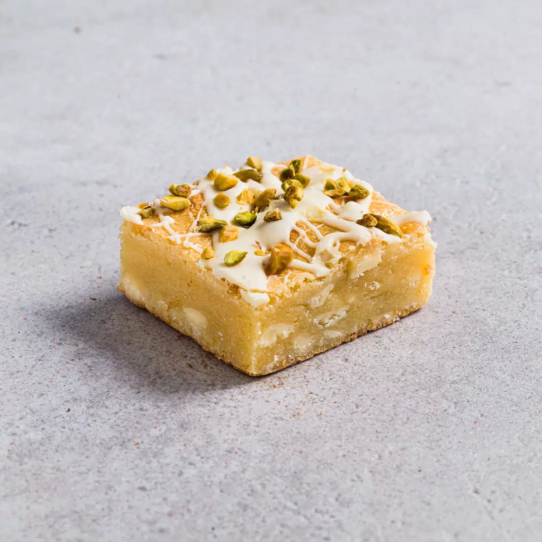 Lemon & White Chocolate Blondie