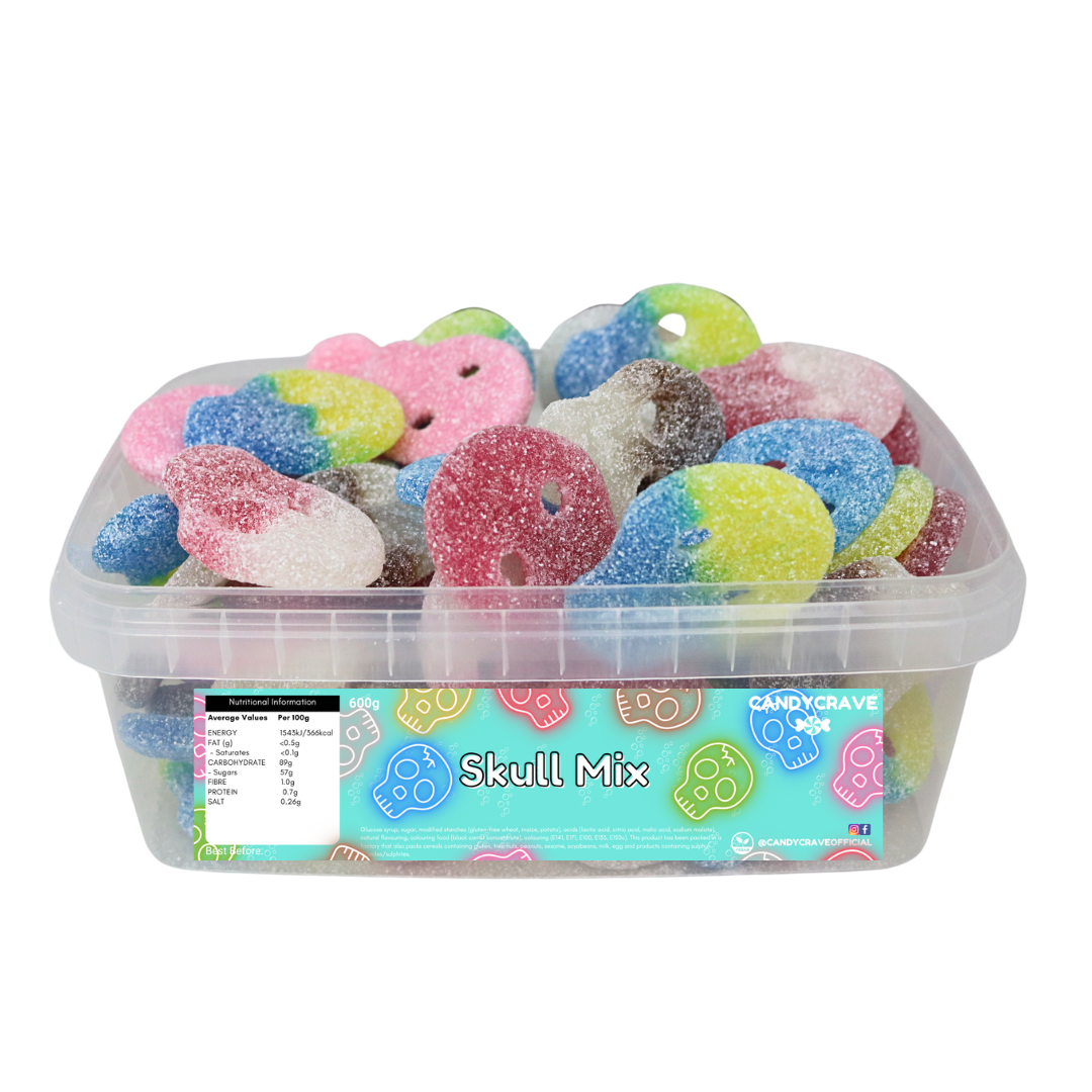 Candycrave skull mix tub