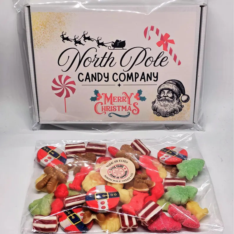 Christmas Sweets Gift Box – North Pole Candy Company Treat Selection