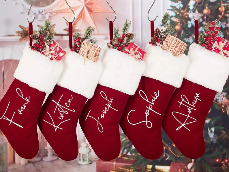 Custom Name Christmas Stocking