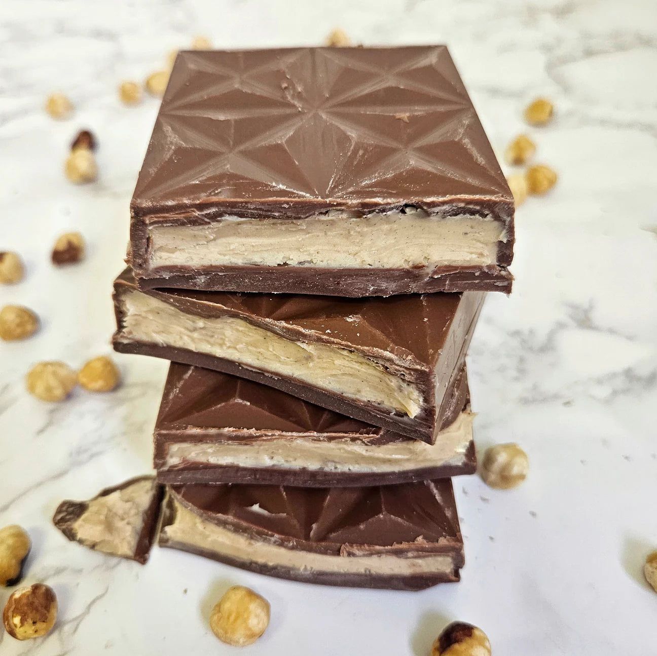 Hazelnut Cream Stuffed Slabb