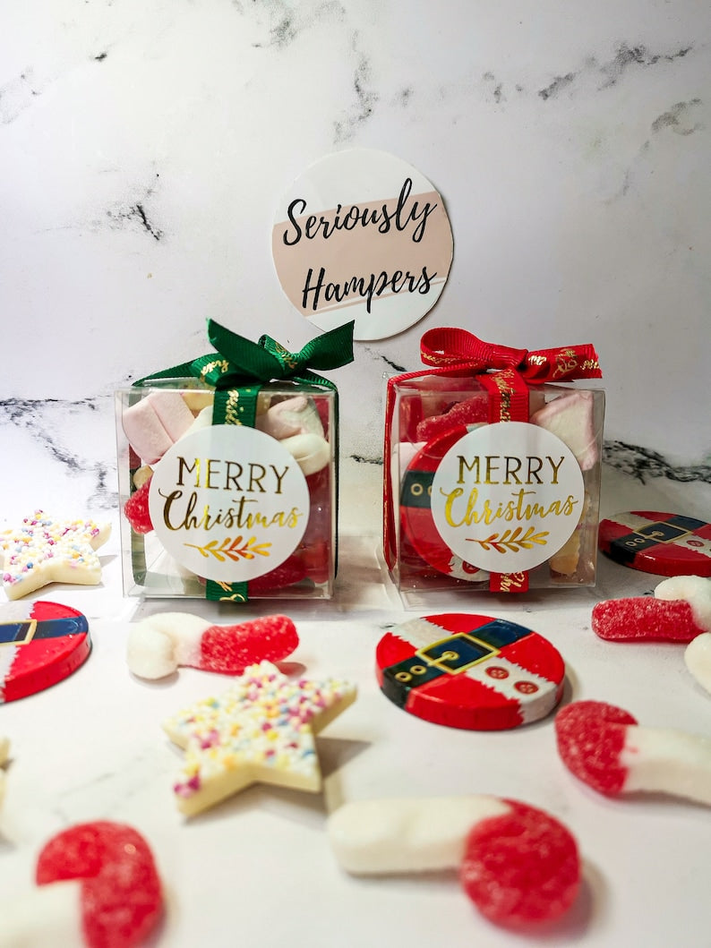 Christmas Pick & Mix Cube β Stocking Filler or Table Gift or Favours