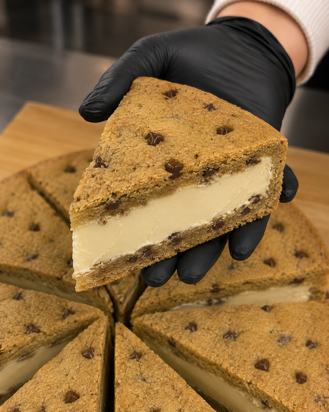 MilkyBar Cookie Pie Slice