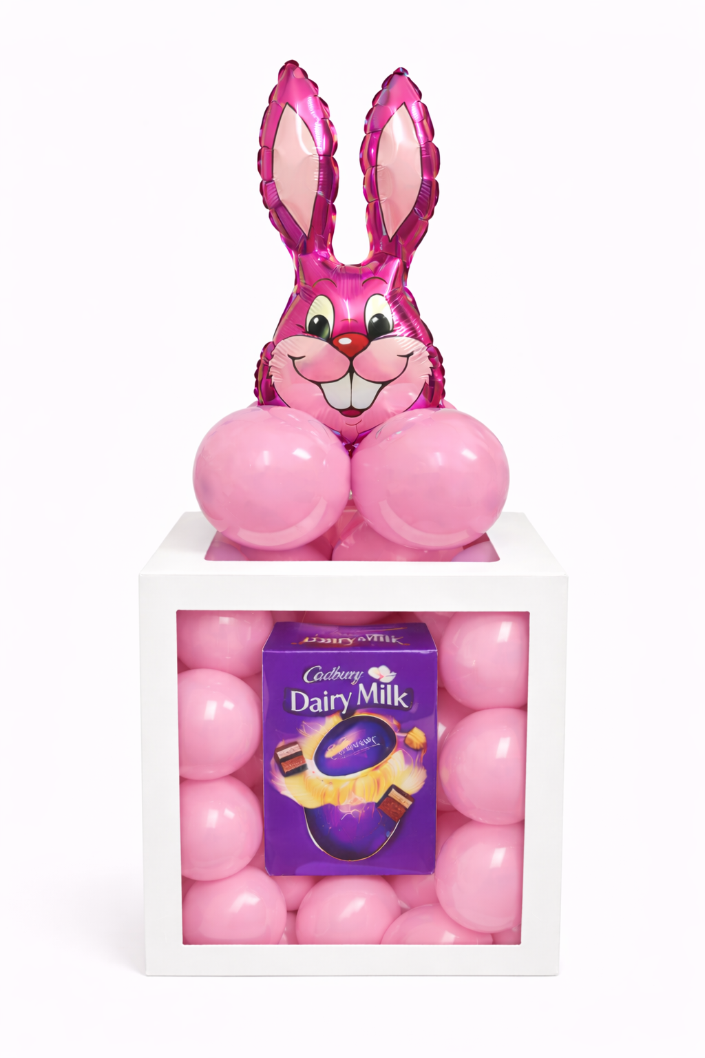 Personalised Easter Bunny Balloon Box