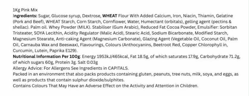 Pink Mix - 970g Jar