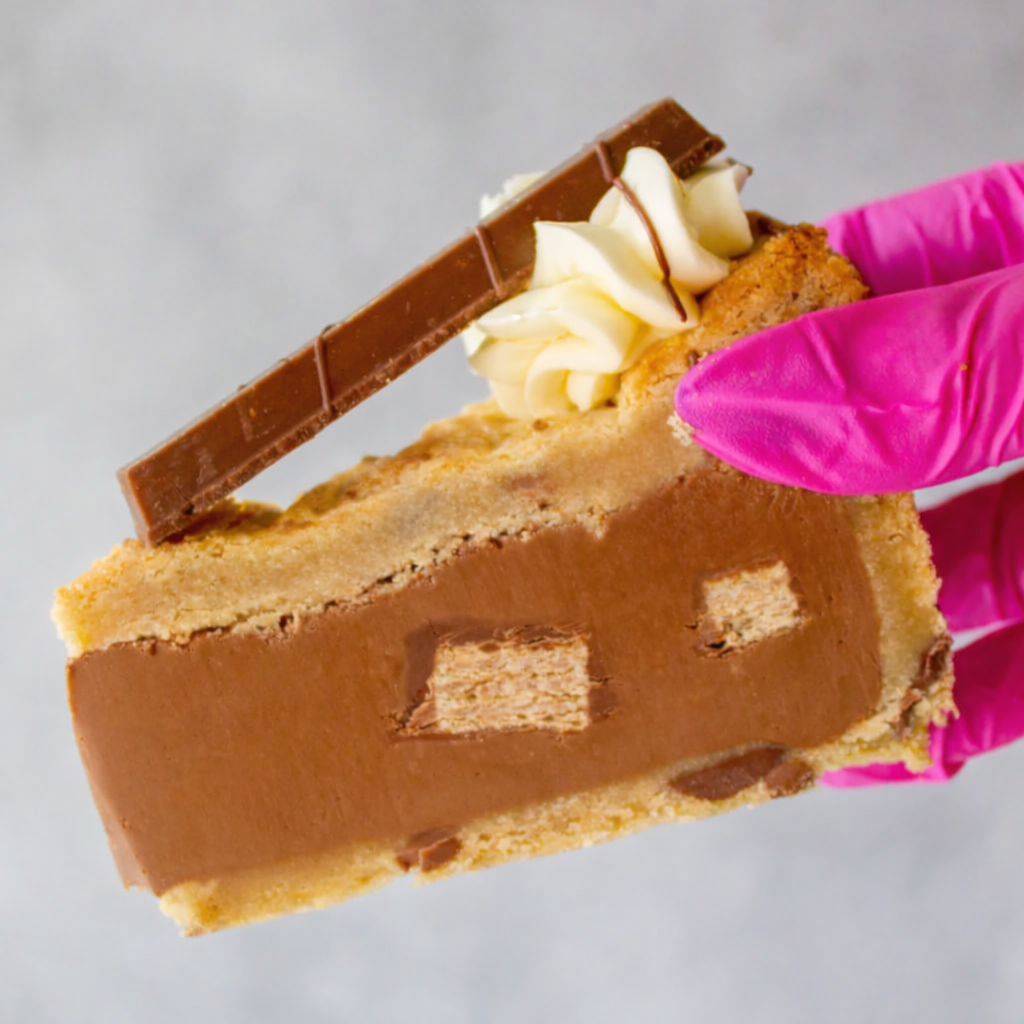 KitKat Cookie Pie Slice