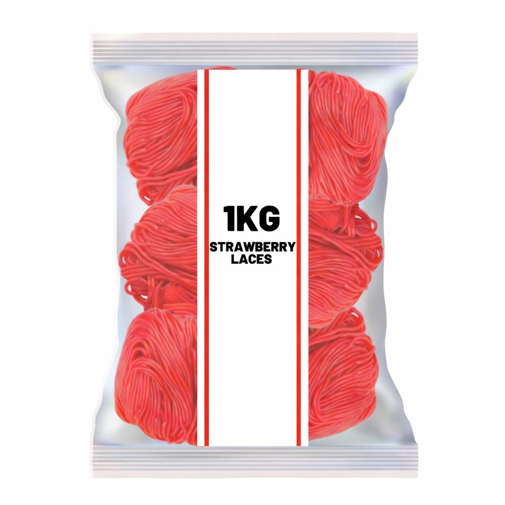 Strawberry Laces 1kg