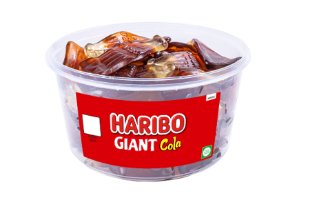 Haribo Giant Cola Tub 720g