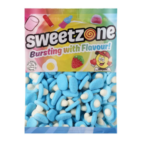 Sweetzone Blue Raspberry Mushrooms 1kg