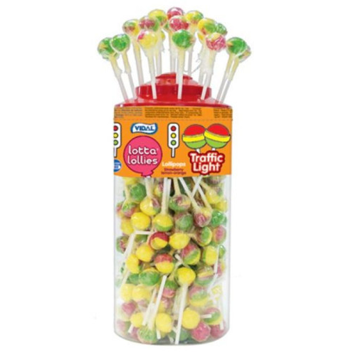Vidal Traffic Light Lolly150 Count
