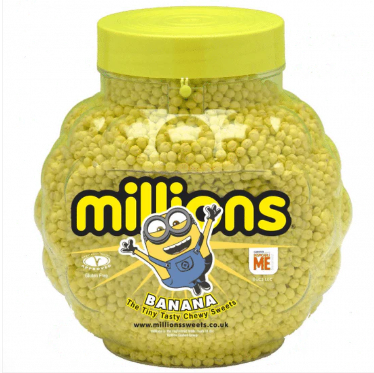 Millions Banana Jar 2.27kg