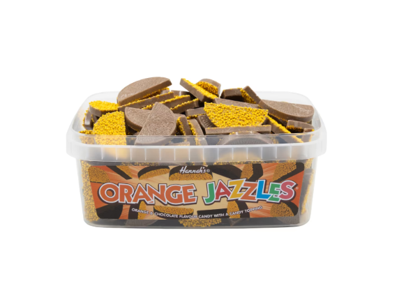 Hannah's Orange Jazzles Tub 600g