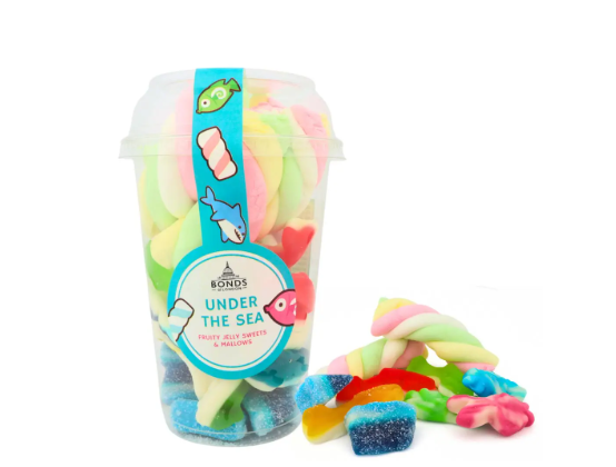 Bonds Under The Sea Candy Cup 265g