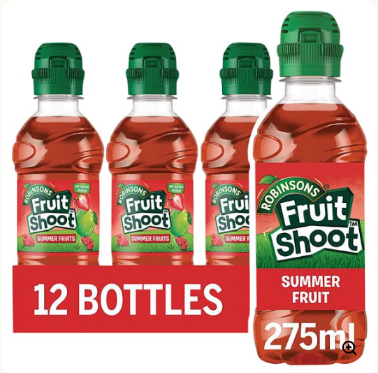 Fruit Shoot Summer Fruits Kids Juice Drink 12 x 275ml