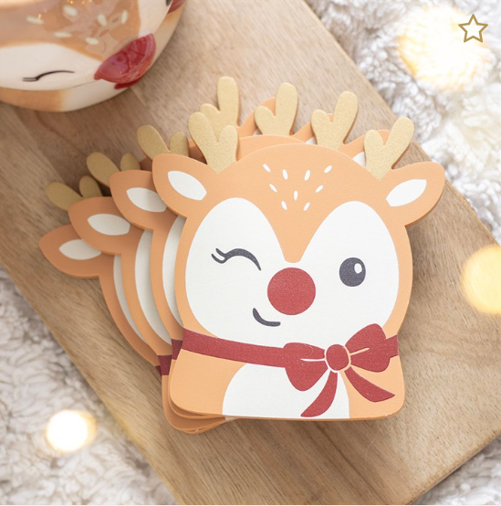 Ruby the Reindeer Coaster Set