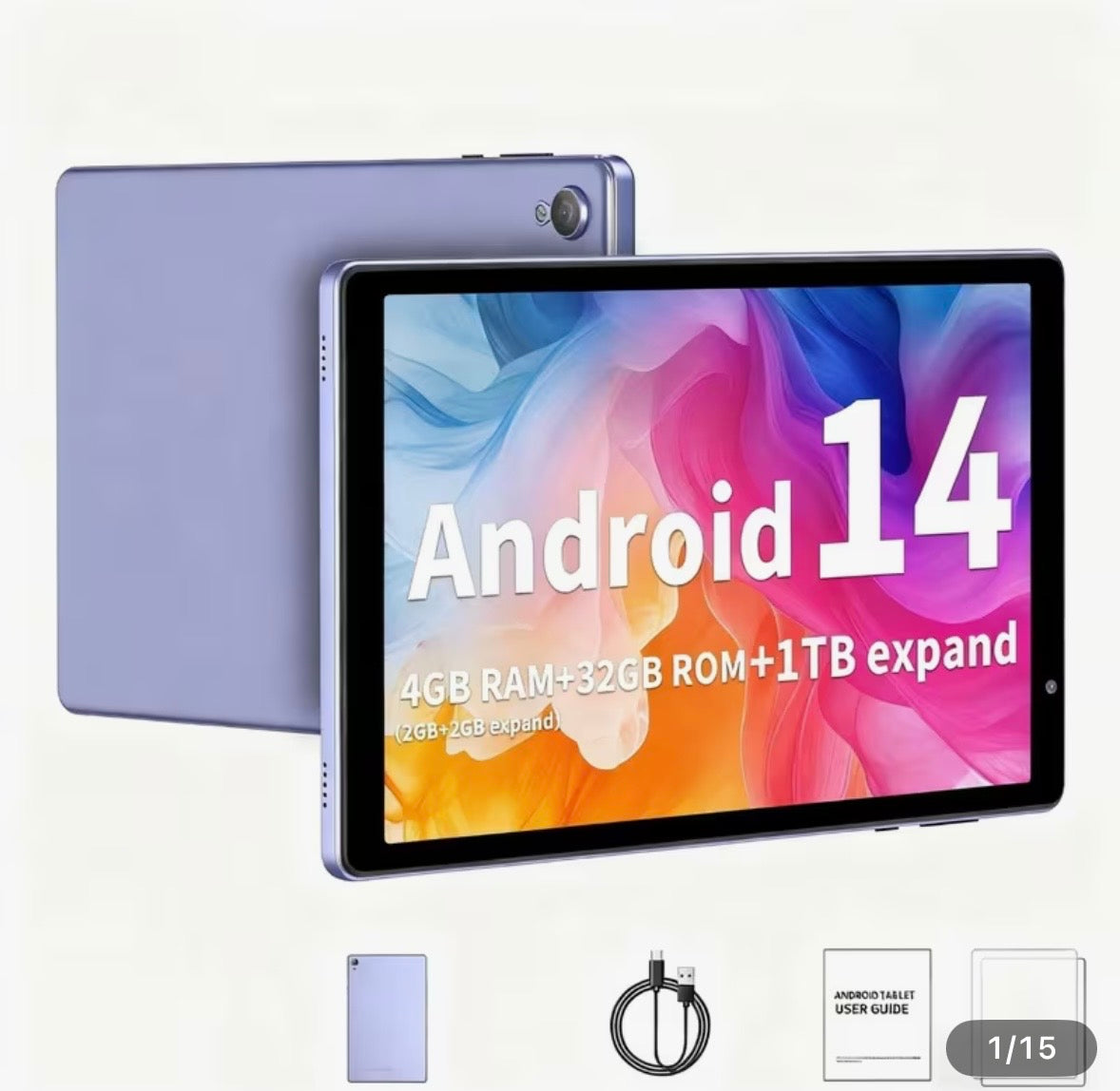 10 Inch Tablet, Android 14 Tablets PC