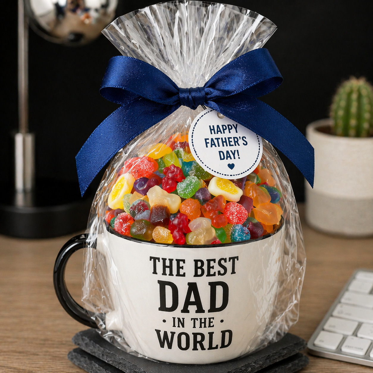 Father’s Day cup with sweets