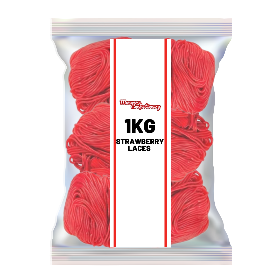 Strawberry Laces 1kg
