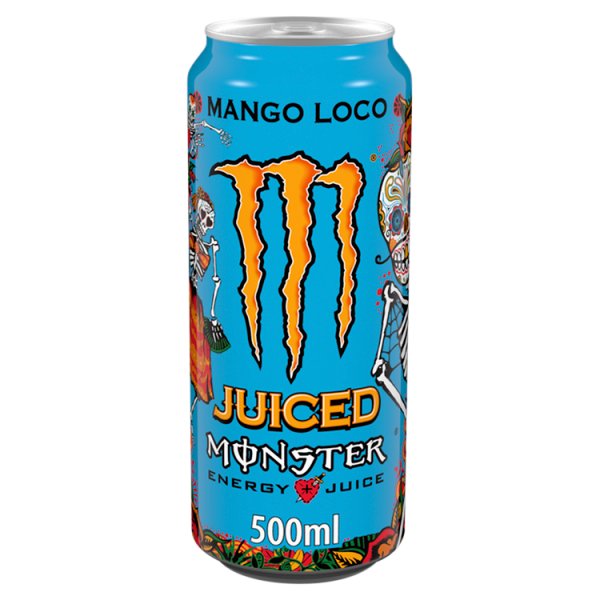 Monster Energy Drink Mango Loco 12 x 500ml (x12)
