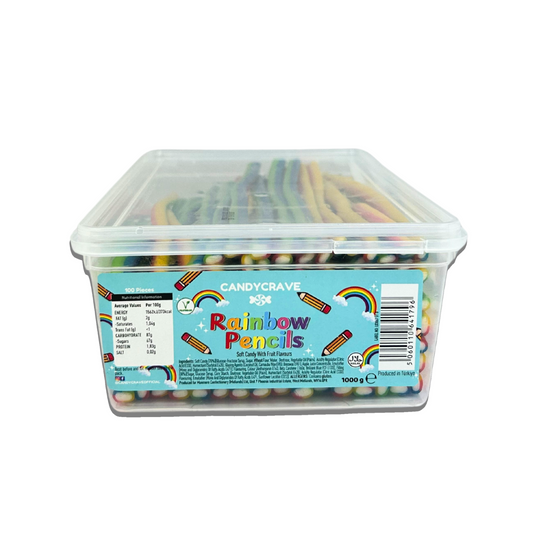 Candycrave Rainbow Pencils Tub