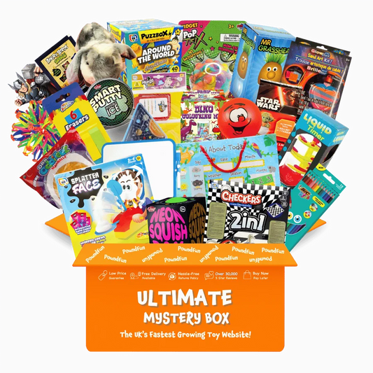 Ultimate Surprise Toy Box filled with toys, crafts & activities