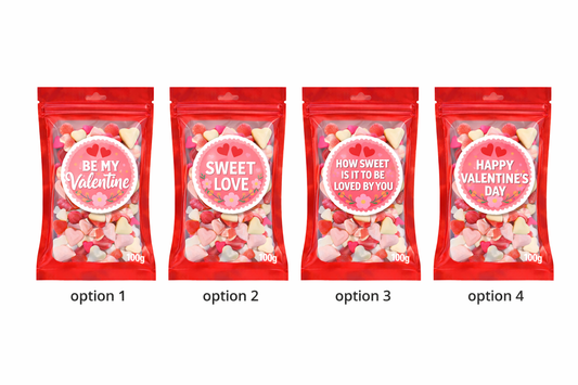 Valentines Sweet Treat Bags -100g