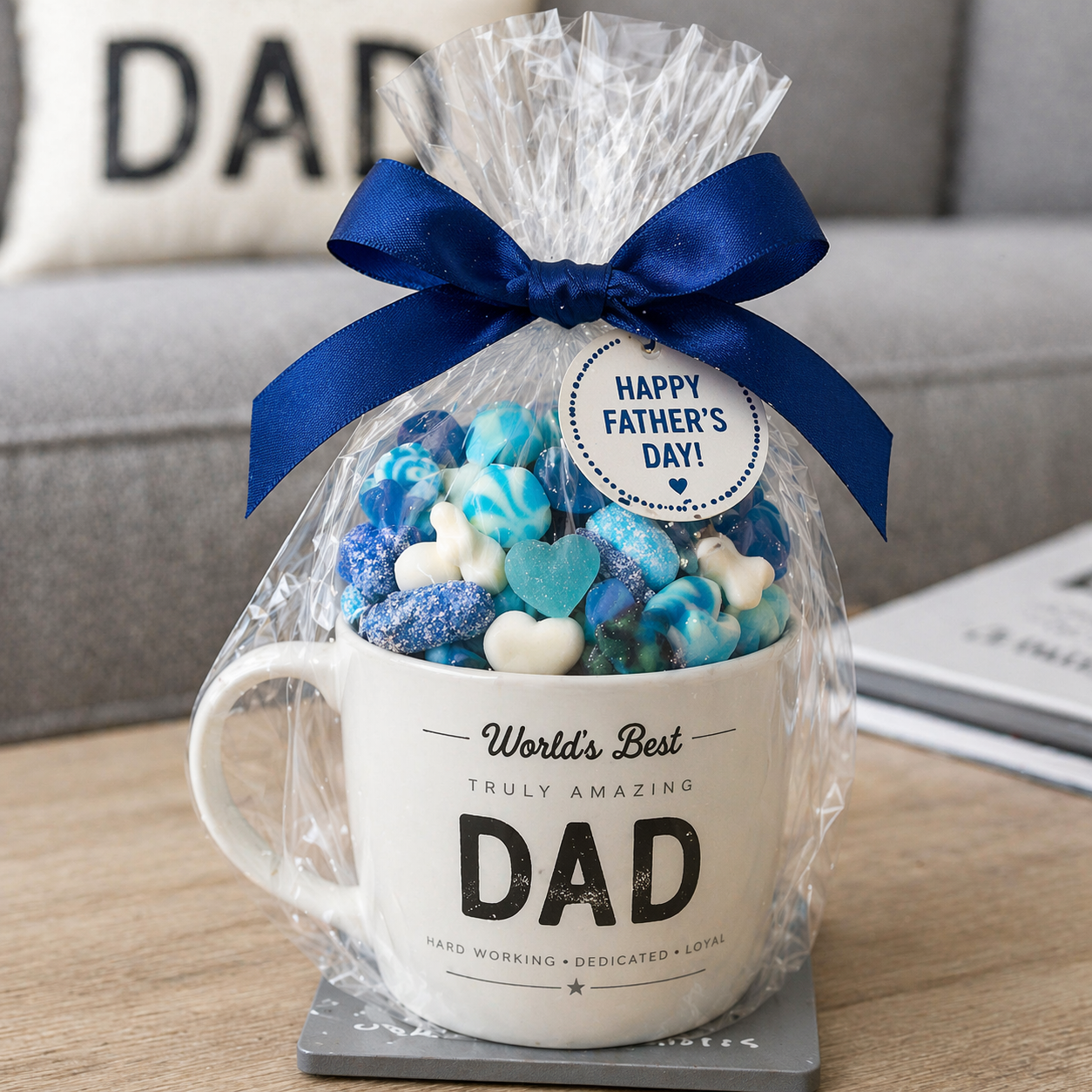 Father’s Day cup with sweets
