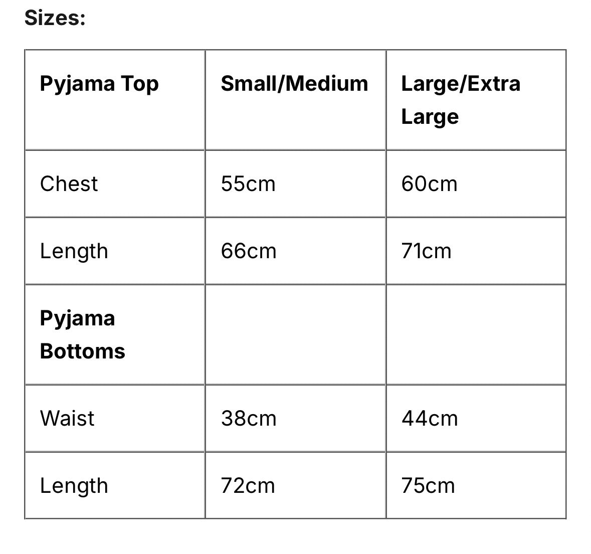 Piped Button Through Pyjama Set - Black