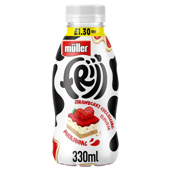 Muller Frijj Strawberry Cheesecake Flavour Milkshake x12