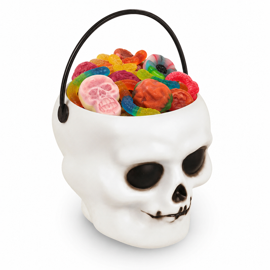 Filled Halloween  sweet bucket 🎃