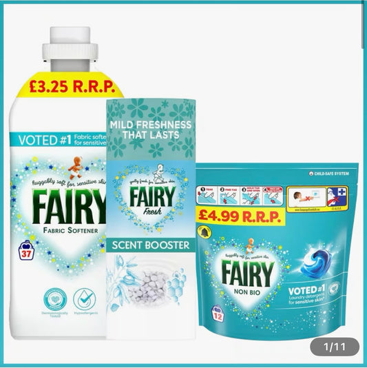 Pack of 3 - Fairy Laundry Bundle Gift Set