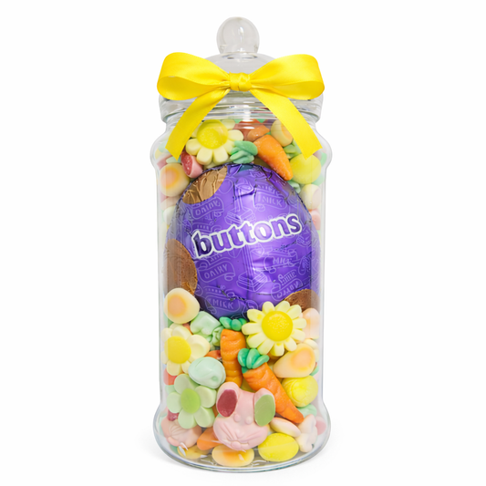 Chocolate Buttons Jar - Easter Mix