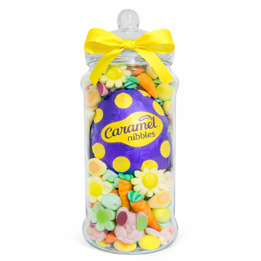 Caramel Nibbles Jar - Easter Mix