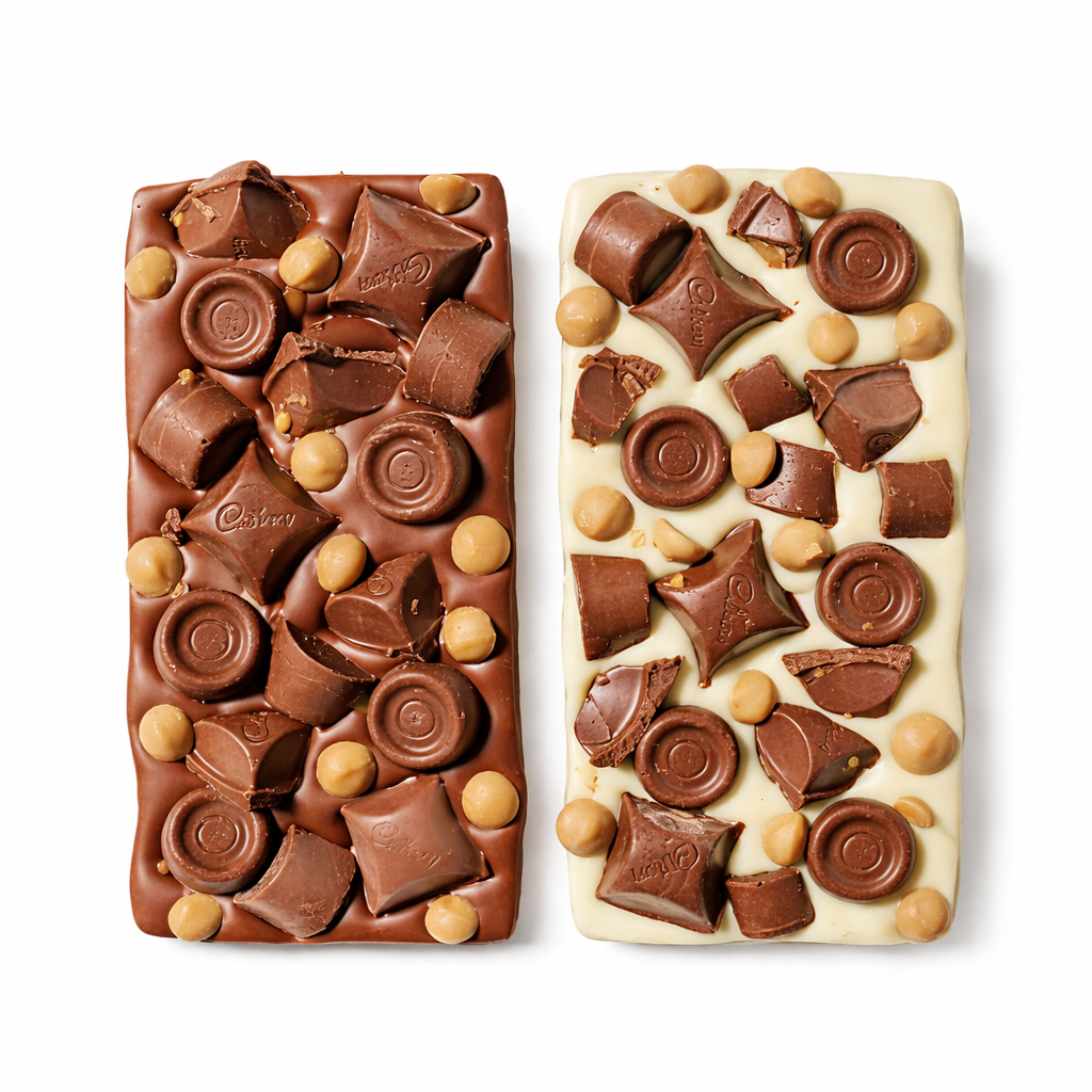 Caramel Bar, Rolo, Belgian Milk Chocolate Slab