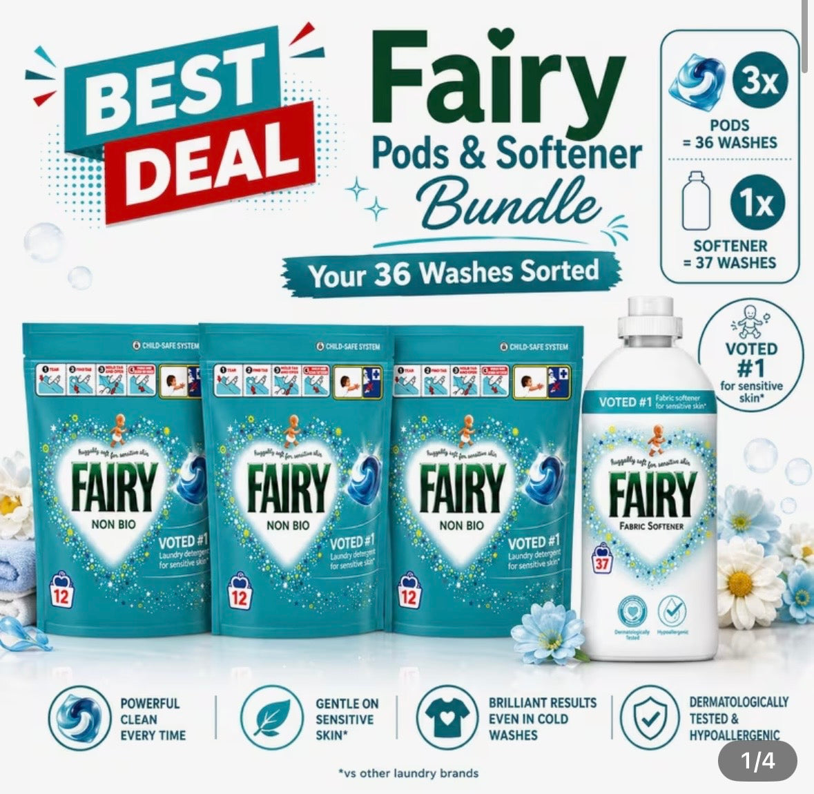 Fairy Complete Laundry Bundle