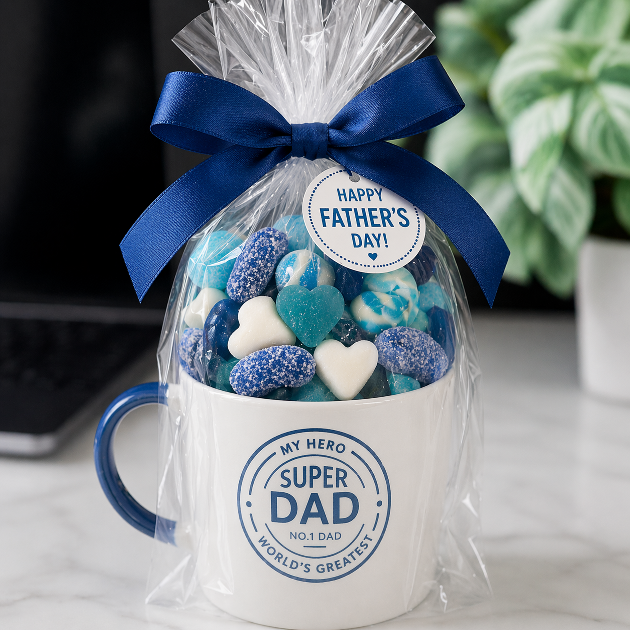 Father’s Day cup with sweets