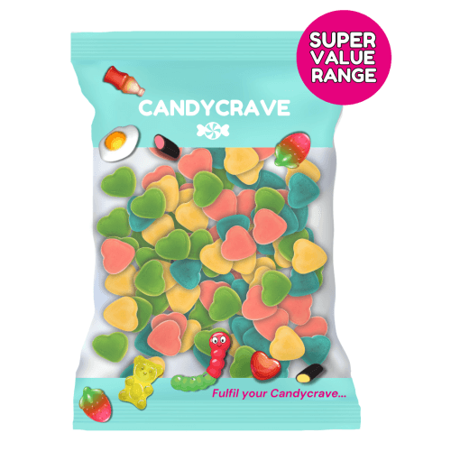 Candycrave Super Value Multicolour Hearts