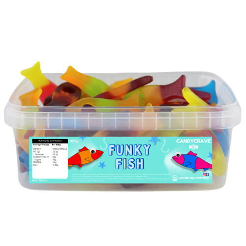 Candycrave funky fish tub