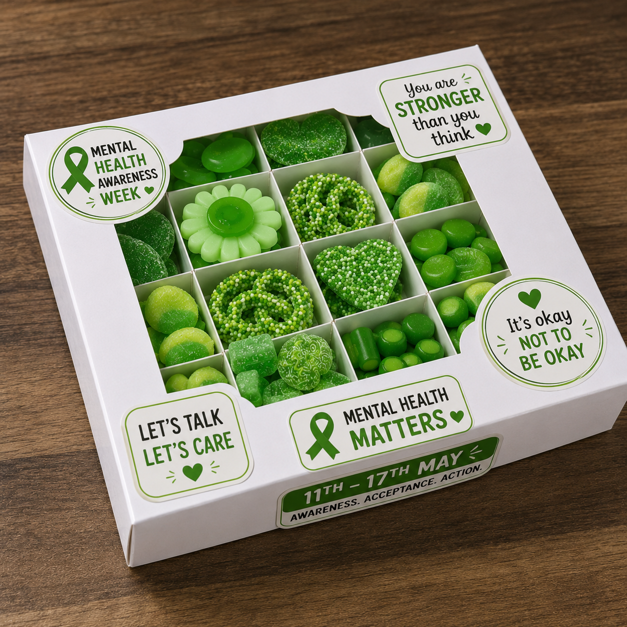 Mental health week sweet box