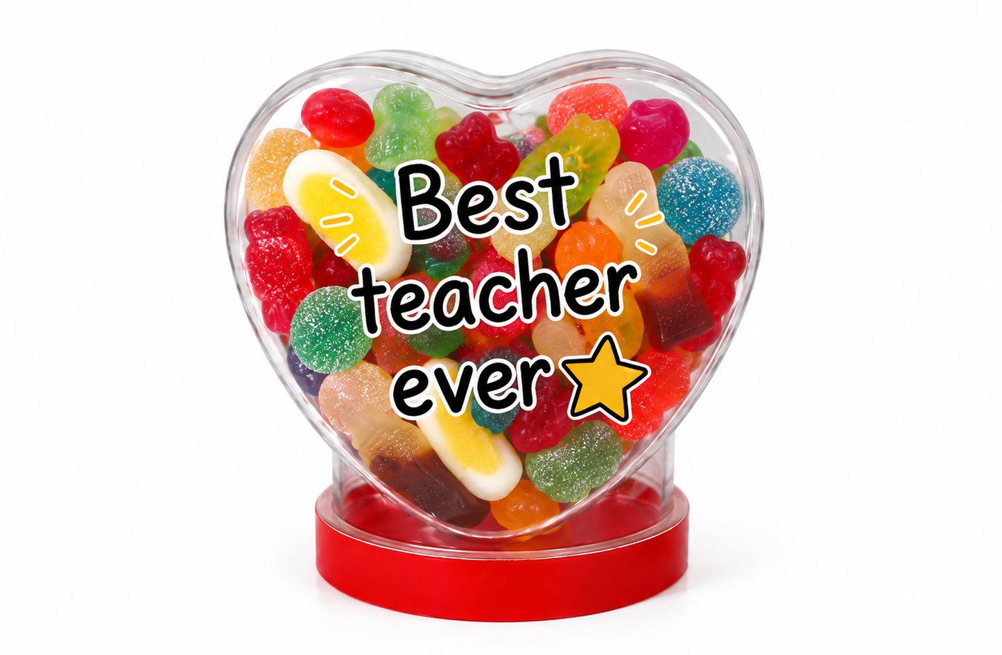 Teacher sweet filled jar