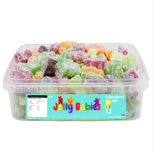 Candycrave Jelly Babies Tub 600g