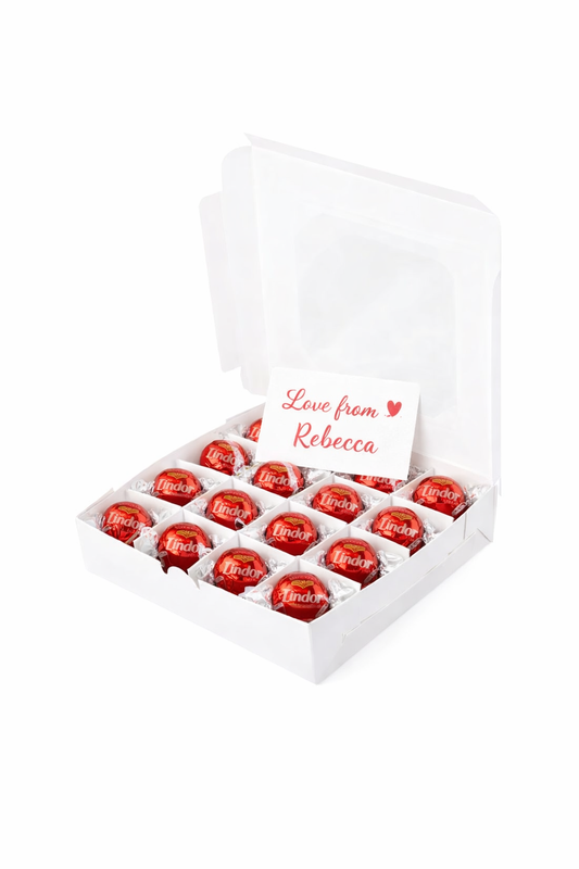 Personalised Lindt Chocolate Gift Box