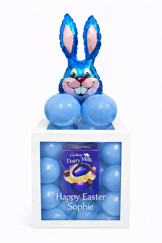 Personalised Easter Bunny Balloon Box