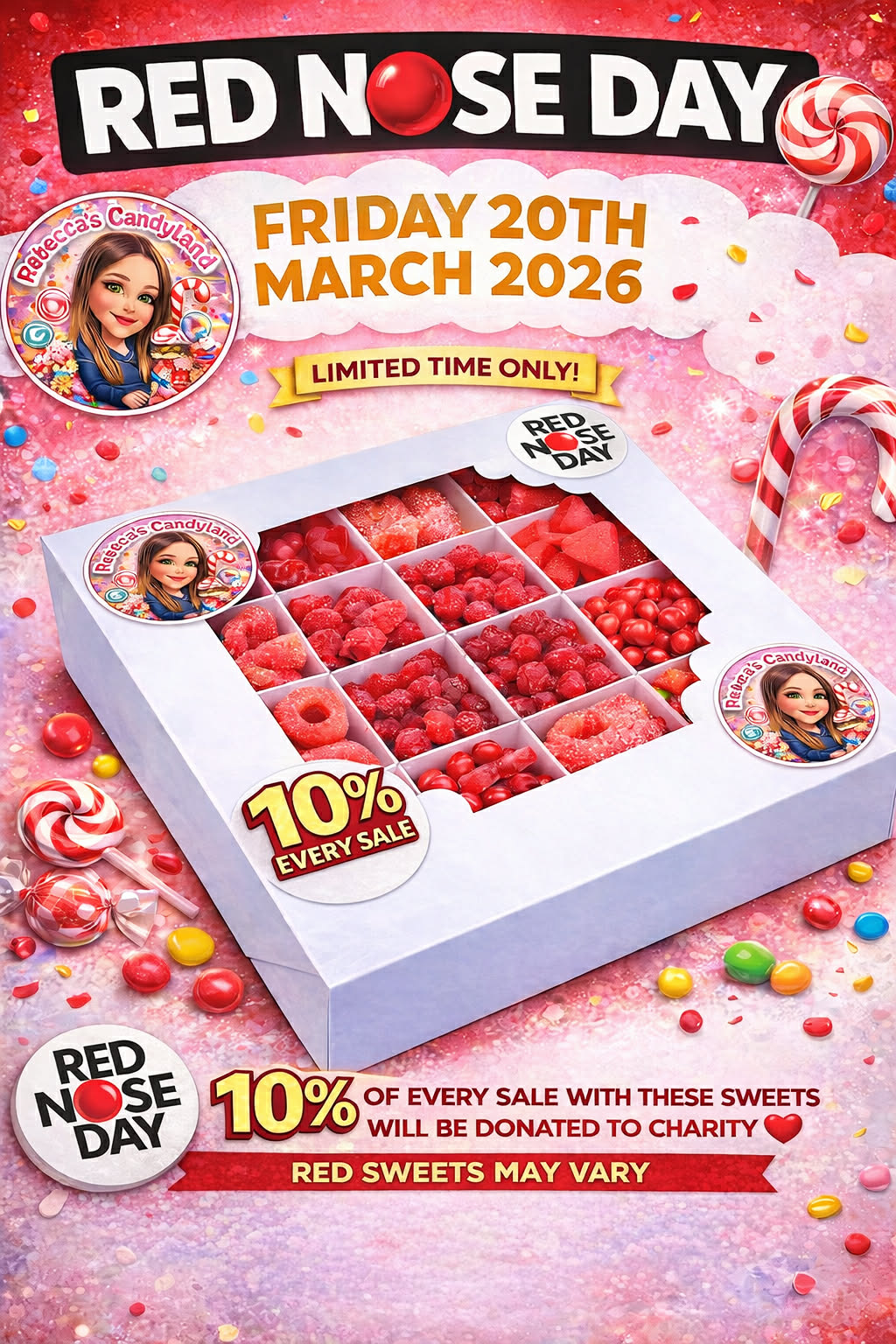 Red Nose Day Sweet Box