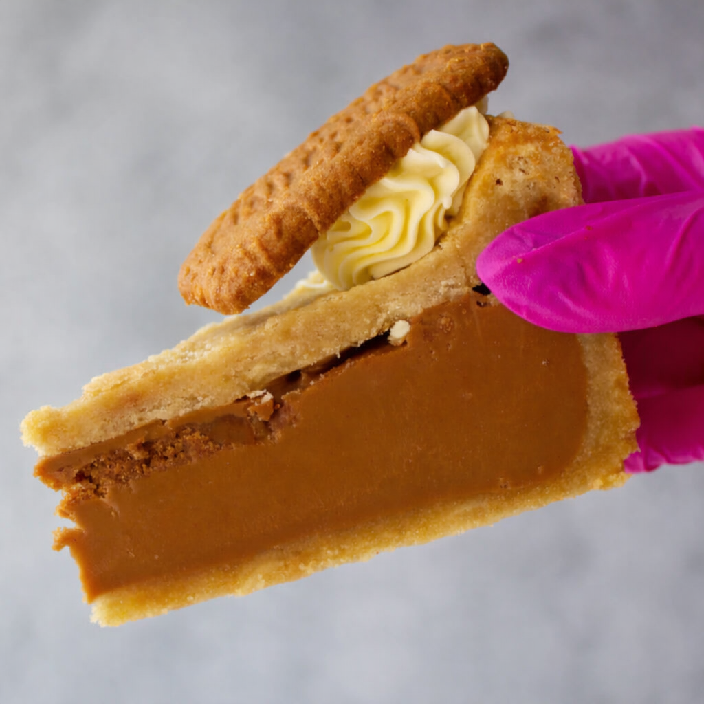 Biscoff Cookie Pie Slice