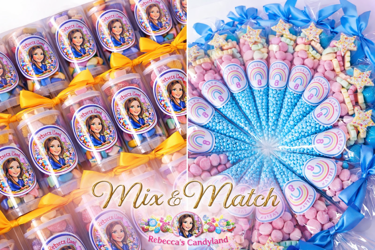 Sweet cones/sweet tubes