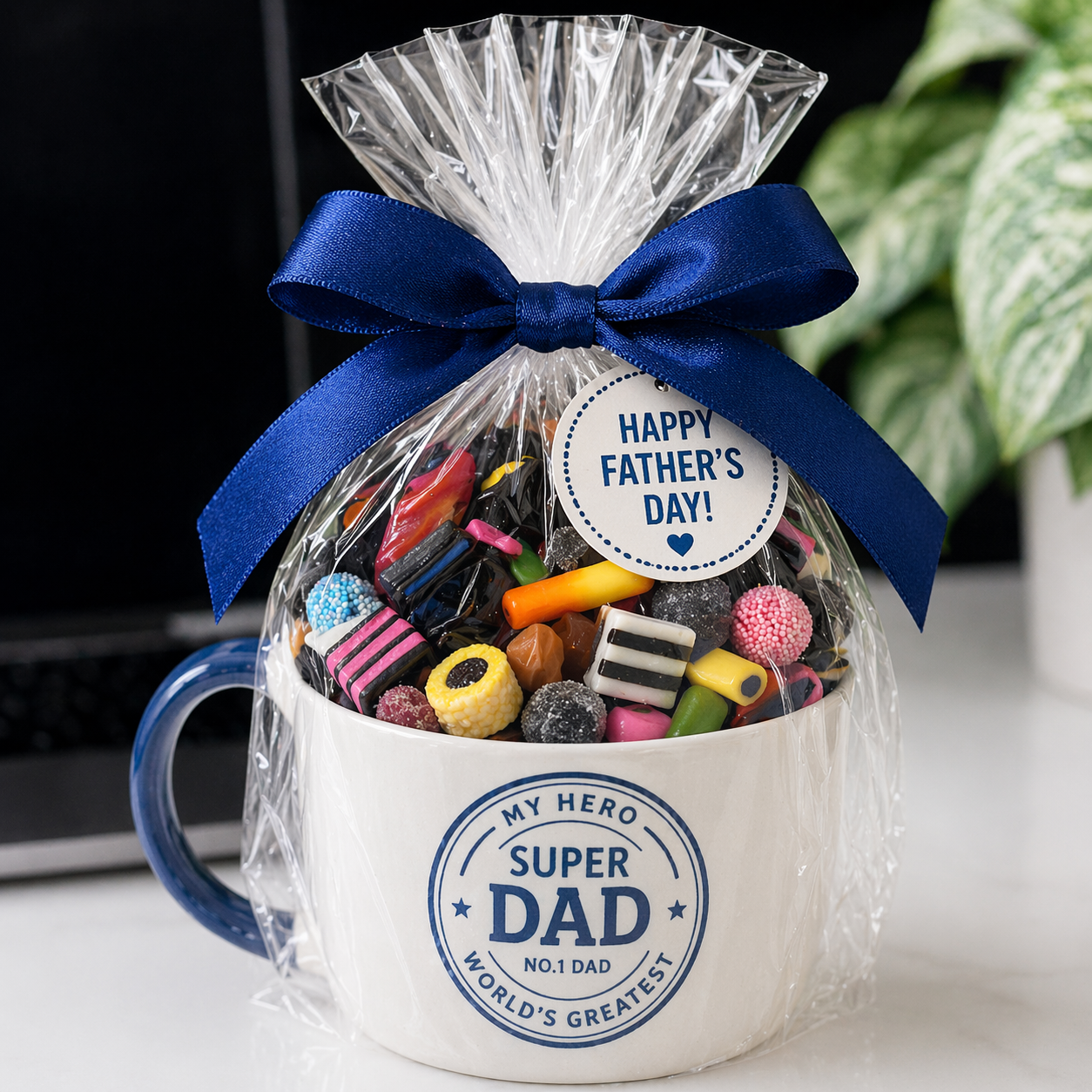 Father’s Day cup with sweets