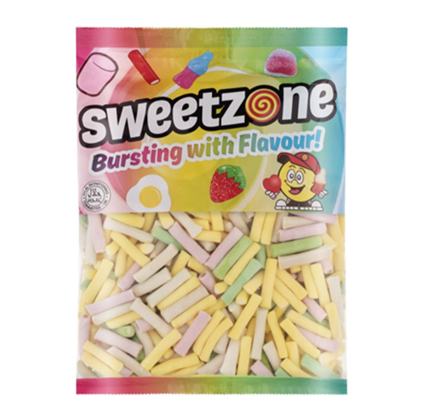 Sweetzone Rhubarb & Custard Pencils 1Kg