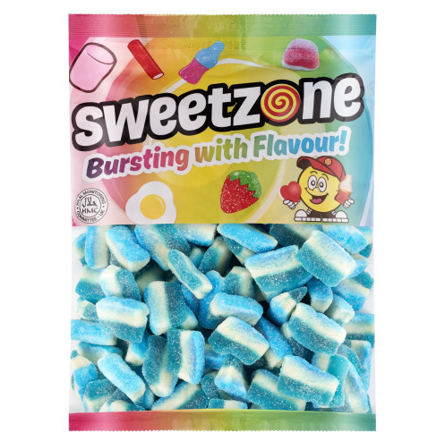Sweetzone Blue Raspberry Slices 1Kg